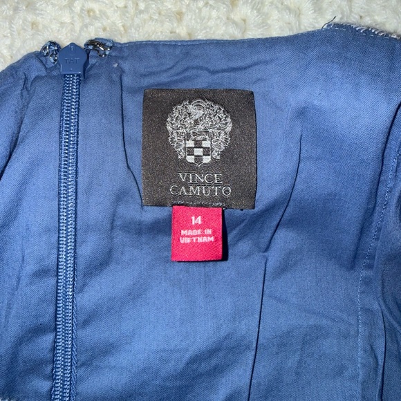 Vince Camuto Sleeveless Eyelet Fit & Flare Dress - Picture 5 of 10